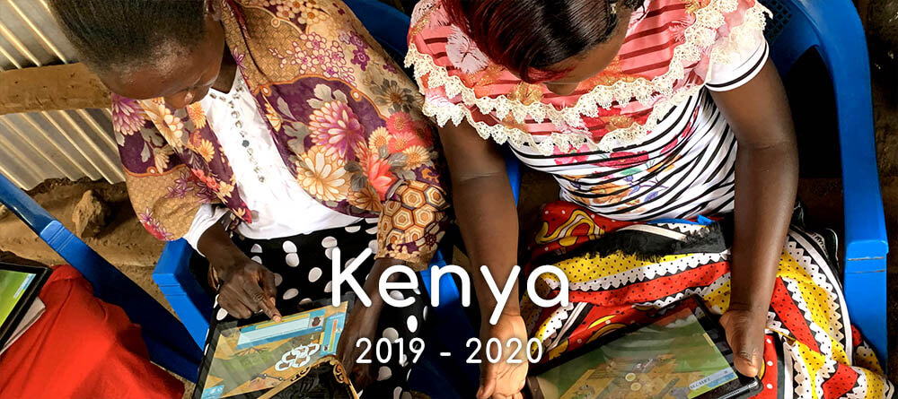 Banner for the Kenya project of 2019